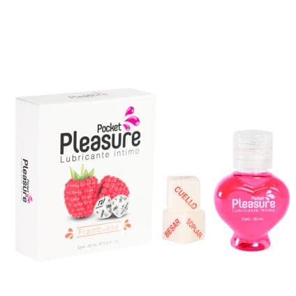 LUBRICANTE CALIENTE MAS DADOS POCKET SABOR A MORA X20 ML — referencia S73