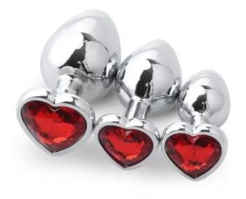 PLUG JOYA CORAZON TALLA — referencia J197