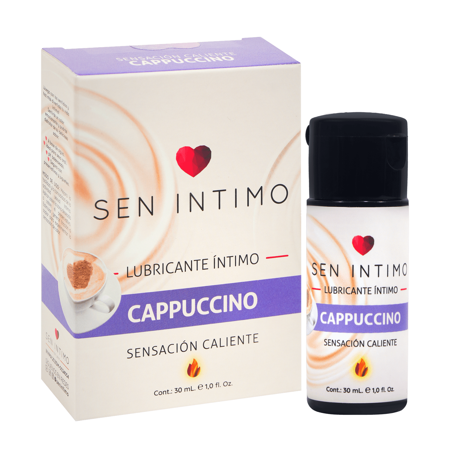 LUBRICANTE CALIENTE SEN CAFÉ MOKA X30 ML — referencia S18